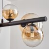 Chehalis Suspension, Boule lumineuse, Suspension Ambre, Clair, 8 lumières