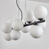 Gastor Suspension, Boule lumineuse, Suspension Blanc, 10 lumières