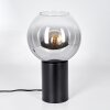 Koyoto Boule lumineuse, Lampe de bureau, Lampe à poser Clair, Fumé, 1 lumière