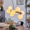 Koyoto Suspension, Boule lumineuse, Suspension Blanc, 8 lumières