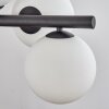 Koyoto Suspension, Boule lumineuse, Suspension Blanc, 8 lumières