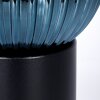 Koyoto Boule lumineuse, Lampe de bureau, Lampe à poser Bleu, 1 lumière