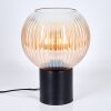 Koyoto Boule lumineuse, Lampe de bureau, Lampe à poser Ambre, Clair, 1 lumière