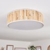 Antillo Plafonnier Nickel mat, 3 lumières