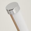 Lampadaire  Henrichemont LED Chrome, Nickel mat, 1 lumière