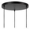 JESSICA Suspension Luminaires Lucide Noir, 3 lumières