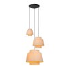 TRIBUTE Suspension Luminaires Lucide Noir, 3 lumières