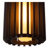 LAMBRES Suspension Luminaires Lucide Noir, 1 lumière