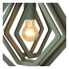 MAURO Suspension Luminaires Lucide Vert, 1 lumière