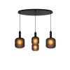 ELOISE Suspension Luminaires Lucide Noir, 4 lumières