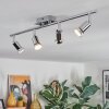 Ilaro Plafonnier, Spot de plafond Chrome, 4 lumières