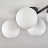 Gastor Plafonnier, Boule lumineuse Blanc, 4 lumières