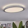 Arima Plafonnier LED Gris, Blanc, 1 lumière