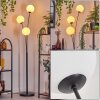 Gastor Boule lumineuse, Lampadaire Blanc, 3 lumières