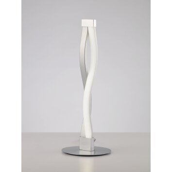 Lampe à poser Mantra SAHARA LED Chrome, 1 lumière