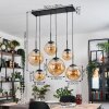 Gastor Suspension, Boule lumineuse, Suspension Ambre, 6 lumières