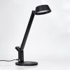 Falon Lampe de bureau, Lampe à poser, Liseuse LED Noir, 1 lumière