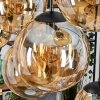 Gastor Suspension, Boule lumineuse, Suspension Ambre, 8 lumières