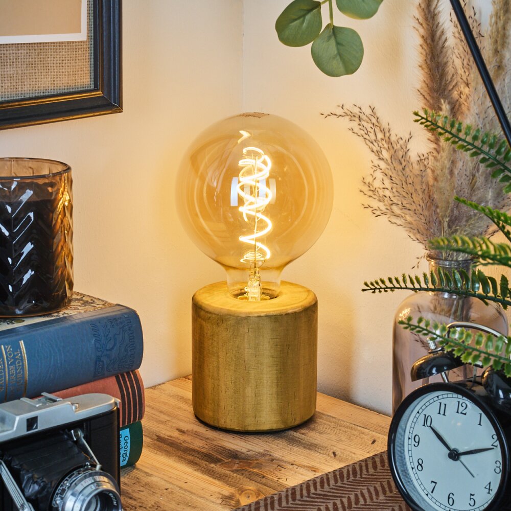 Argea Lampe de bureau, Lampe à poser Écru, Noir, 1 lumière