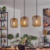 Bystrup Suspension, Suspension Beige, Sable, 3 lumières