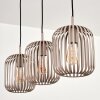 Bystrup Suspension, Suspension Beige, Sable, 3 lumières