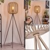 Bystrup Lampadaire Beige, Sable, 1 lumière