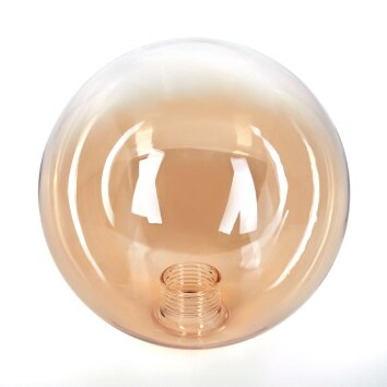 Abat-jour en verre  Chehalis Verre de rechange 12 cm Ambre, Clair