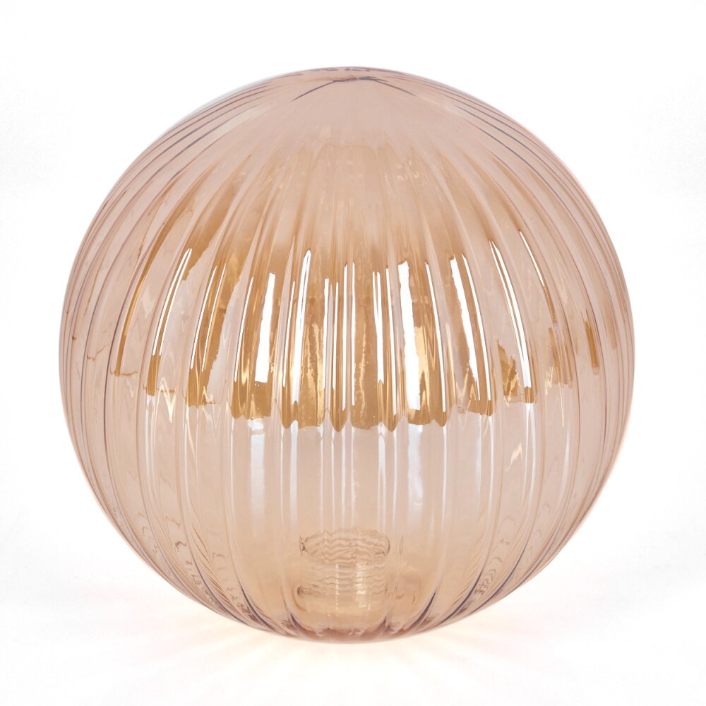 Abat-jour en verre Chehalis Verre de rechange, pièce de rechange 15 cm Ambre main product photo
