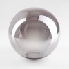 Abat-jour en verre  Gastor Verre de rechange, pièce de rechange 15 cm Fumé
