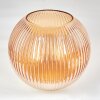 Abat-jour en verre  Koyoto Verre de rechange, pièce de rechange 30 cm Ambre