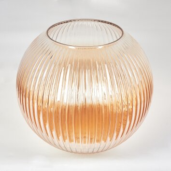 Abat-jour en verre  Koyoto Verre de rechange 30 cm Ambre, Clair