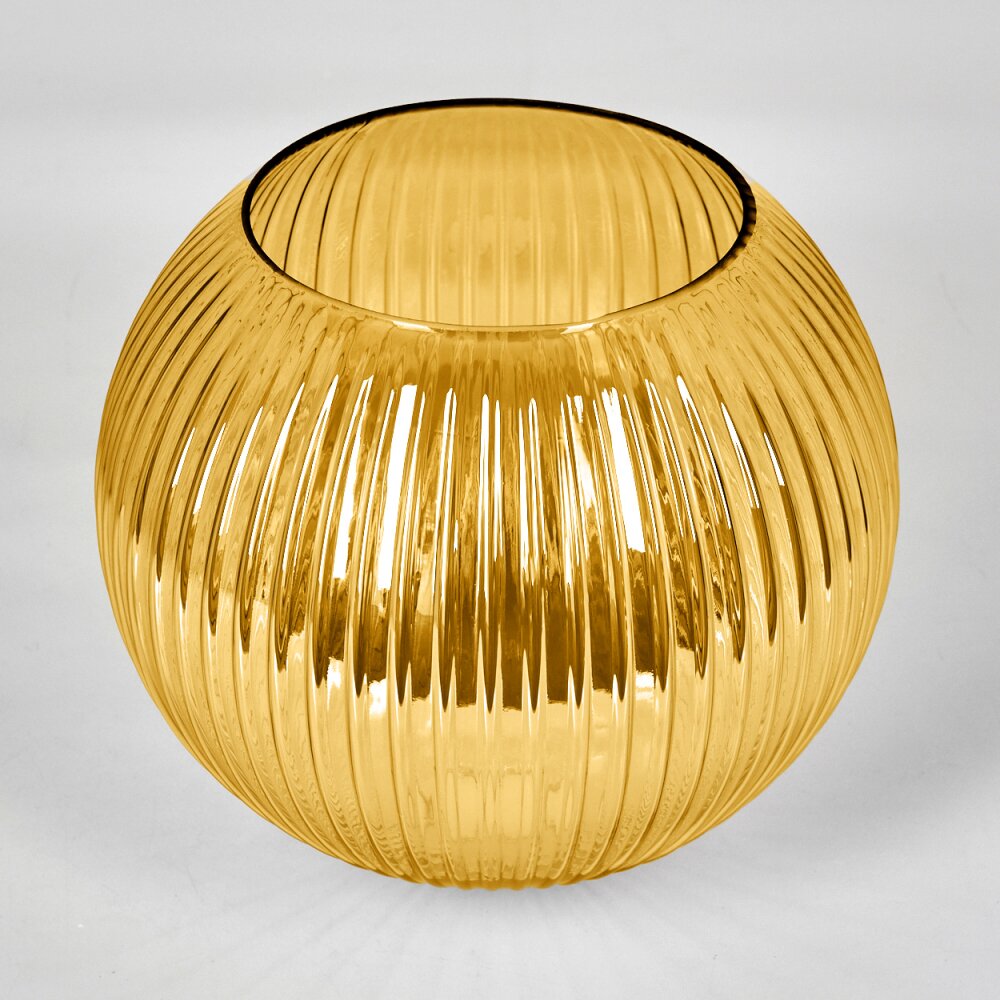 Abat-jour en verre  Koyoto Verre de rechange, pièce de rechange 25 cm Or main product photo