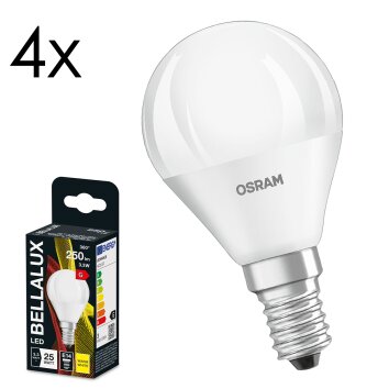 BELLALUX E14 LED 3.3 Watt blanc chaud 250 Lumen