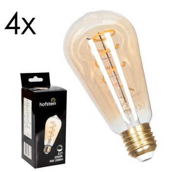 E27 LED 4 Watt blanc chaud dimmable 200 Lumen