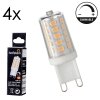 G9 LED 3.5 Watt blanc chaud dimmable 330 Lumen