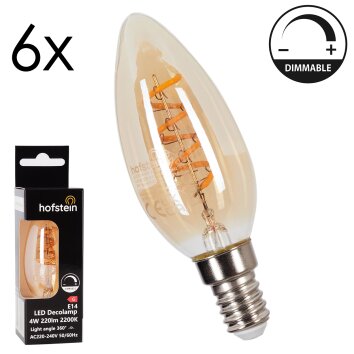 E14 LED 4 Watt blanc chaud dimmable 220 Lumen