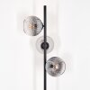 Koyoto Lampadaire Clair, Fumé, 3 lumières