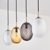 Nyberget Suspension, Boule lumineuse, Suspension Laiton, 4 lumières