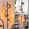 Koyoto Lampadaire 31 cm Ambre, Clair, Fumé, 4 lumières