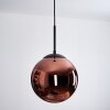 Gastor Suspension, Boule lumineuse, Suspension Cuivré, 1 lumière