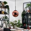 Gastor Suspension, Boule lumineuse, Suspension Cuivré, 1 lumière