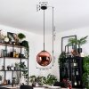 Gastor Suspension, Boule lumineuse, Suspension Cuivré, 1 lumière