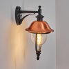 Gascon Lampe murale d´extérieur, Applique murale Cuivre, Noir, 1 lumière