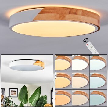Cadaixo Plafonnier, Panel LED Blanc, 1 lumière