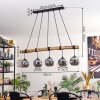 Ripoll Suspension, Boule lumineuse, Suspension Fumé, 5 lumières