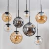 Gastor Suspension, Boule lumineuse, Suspension Ambre, Clair, Fumé, 8 lumières