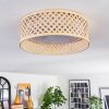 Barroco Plafonnier, Lampadaire LED Écru, 4 lumières