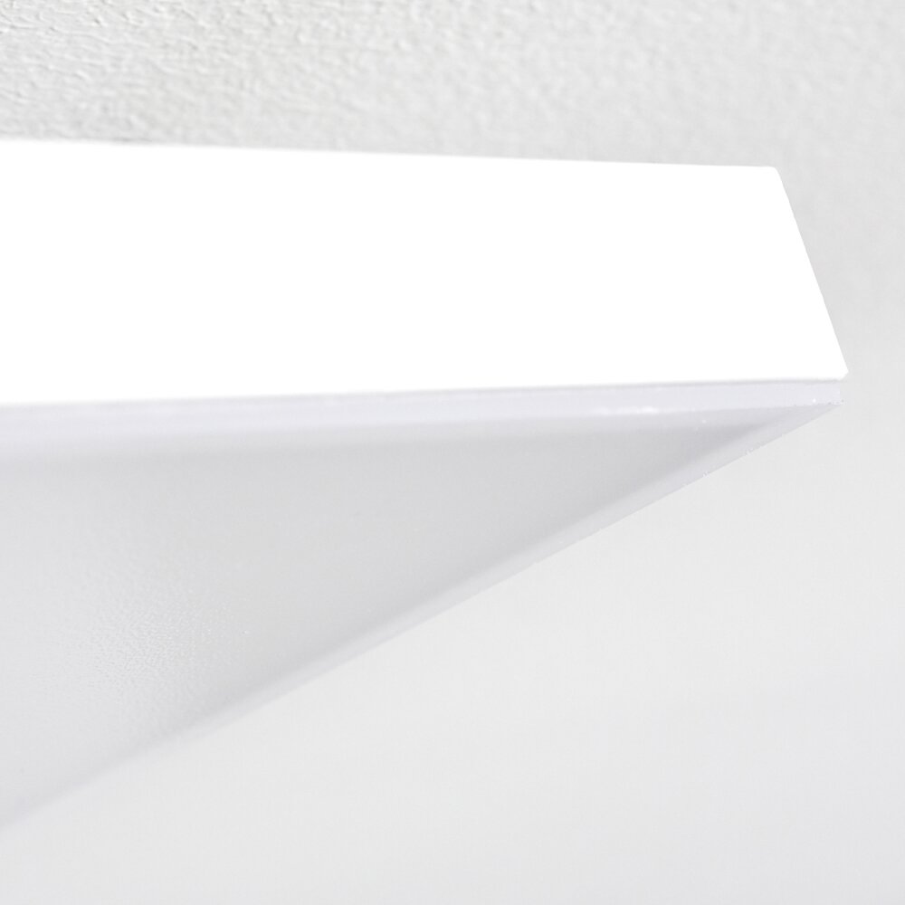 Plafonnier Salmi LED Blanc, 1 lumière