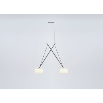 Pendelleuchte Suspension Luminaires Serien Lighting Chrome, 2 lumières