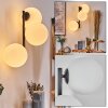 Chehalis Boule lumineuse, Applique murale Blanc, 3 lumières